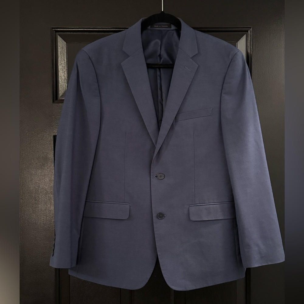 Calvin Klein Blue Sport Coat Modern Fit